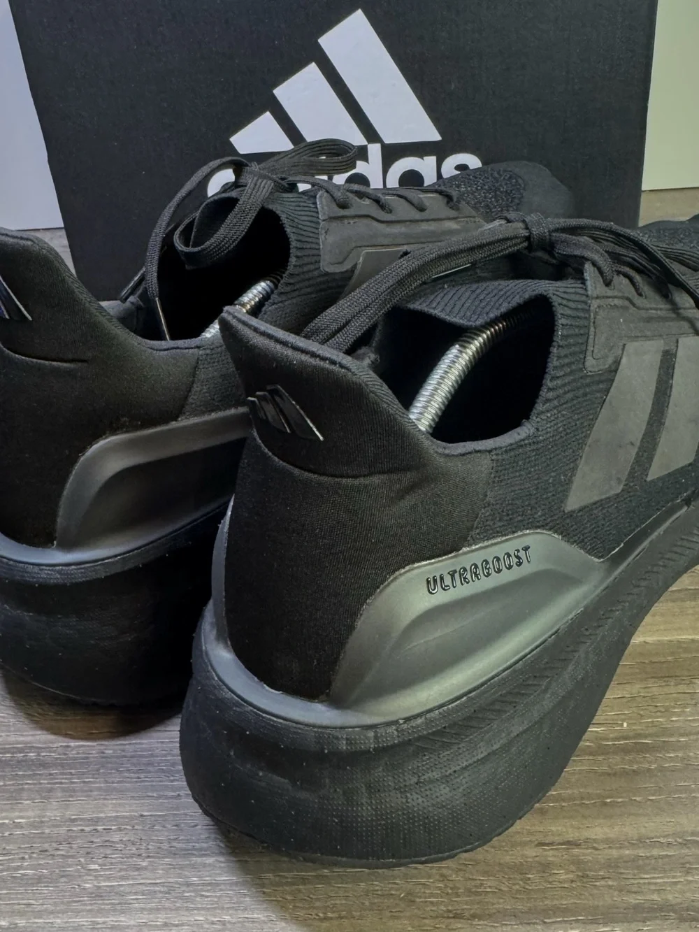 Adidas Ultraboost 5X Prime Knit Size 14 Sneakers Black/black EUC $180